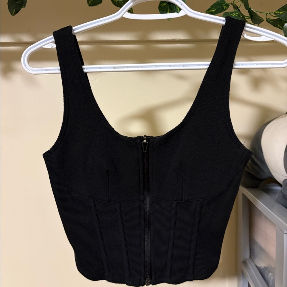 Victoria's Secret Black Sleeveless Top